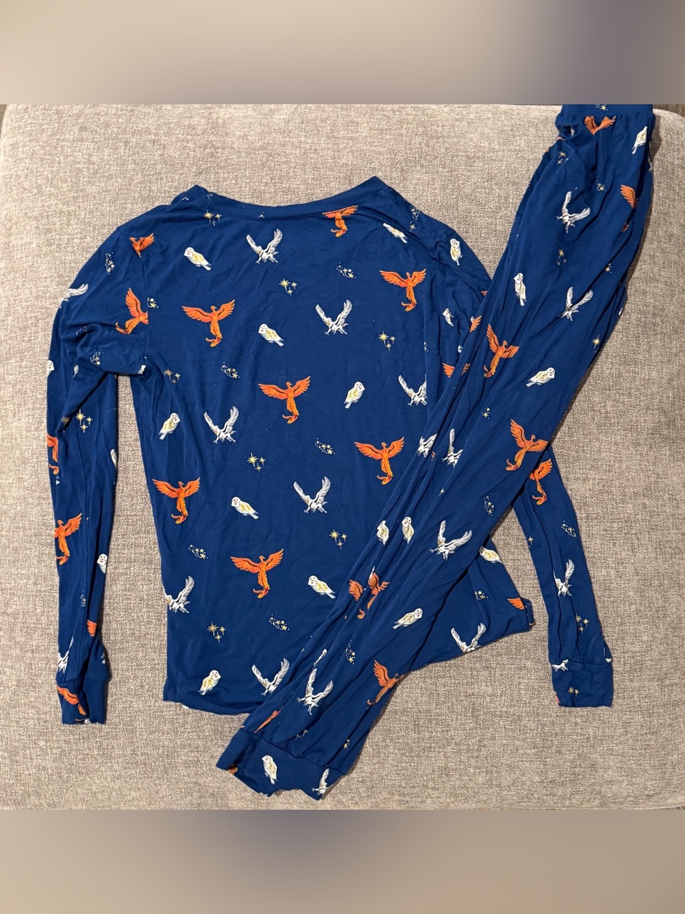 Kyte Women’s Harry Potter Flight Long-Sleeve Pajama Set XS - Picture 3 of 3